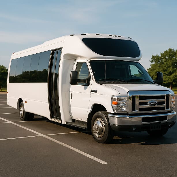 Des Moines Shuttle Bus Rentals 20 Passenger Shuttle Bus