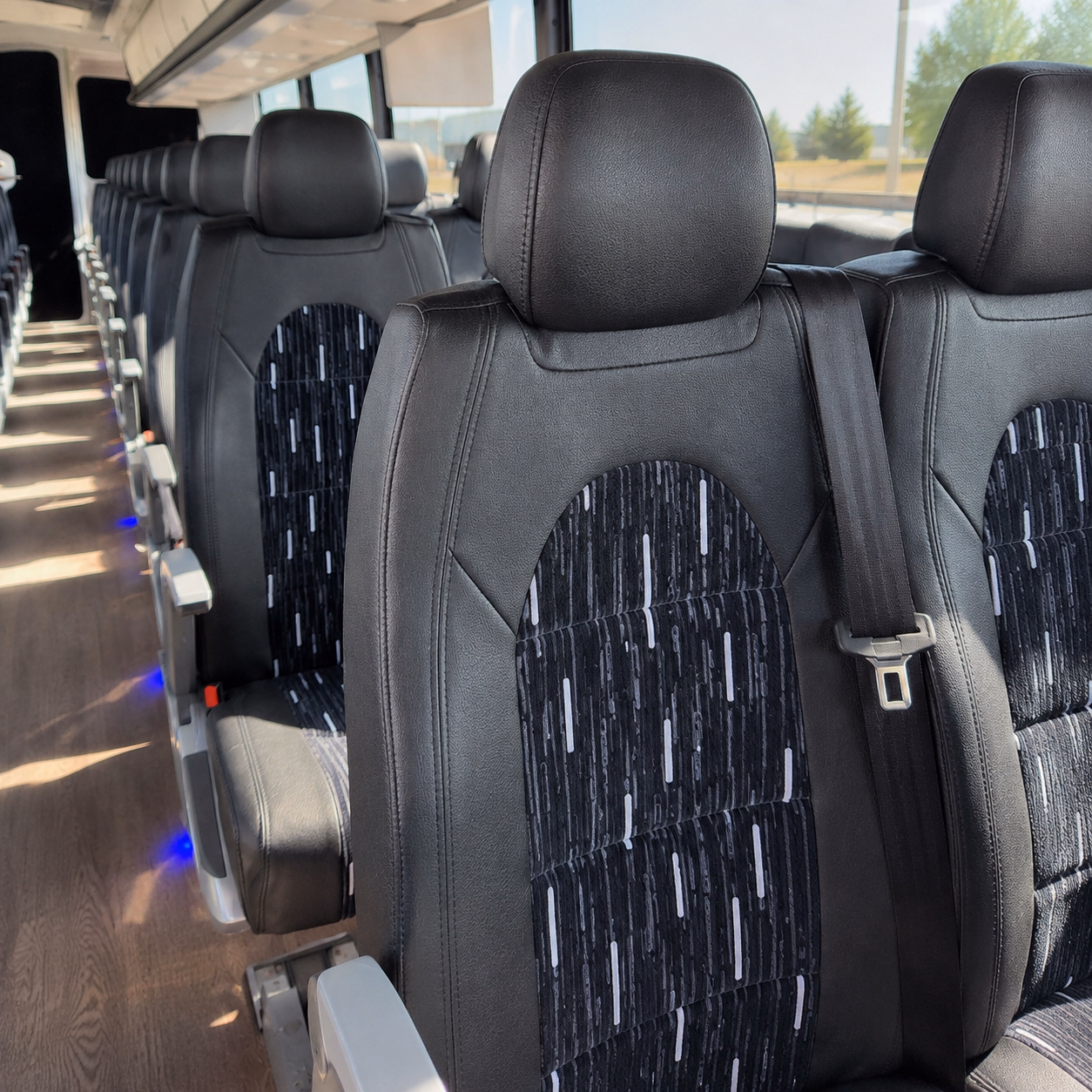 wine event transportation from des moines to madison county winery